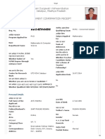 RD14EN4486: Rani Durgavati Vishwavidyalya Jabalpur, Madhya Pradesh Payment Confirmation Receipt