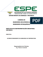 Acondicionamiento de sensores LM35