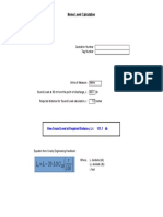 L L 20 LOG R: Noise Level Calculation