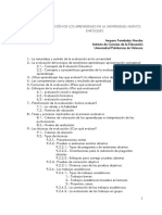 LA EVALUACIÓN DE LOS APRENDIZAJES EN LA UNIVERSIDAD