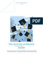 Plan de Acción Mentoría Escolar Revisado Agosto 2015