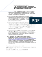 Nota de Prensa-#BuenaChamba-Ley de 1er Empleo Digno y Productivo