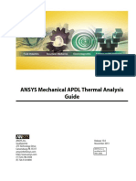 ANSYS Mechanicalfasdfasfs APDL Thermal Analysis Guide