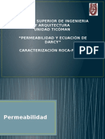 Permeabilidad y Ecuación de Darcy