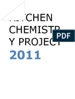 Kitchen Chemistry Project