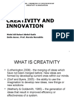 Creativity and Innovation