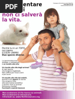 Manifesto Campagna Vivisezione Bassa