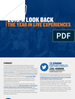 Stubhub Year in Live Experiences Report