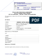 Sales and Purchase Agreement For D 2 GASOIL GOST 305/82 LOT of 2,000,000. - METRIC TONS FOB Rotterdam