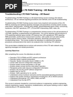 Troubleshooting Lte Ran Training Ue Based