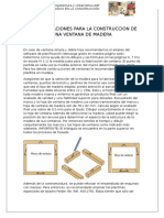 Proceso Construcivo Ventanas