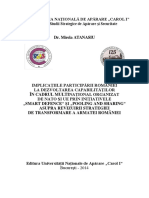 Implicatiile Participarii Romaniei La Dezvoltarea Capabilitatilor in Cadrul Multinational Organizat de NATO Si UE