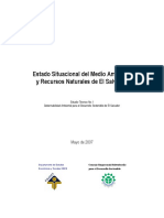 Estado Del Medio Ambiente y Recursos Naturales en El Salvador0