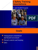 Safety and Health Program