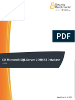 CIS Microsoft SQL Server 2008 R2 Database Engine Benchmark v1.0.0