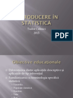 1 - Introducere in Statistica