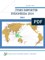 Direktori Importir Indonesia 2014 Jilid I
