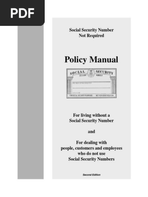 2682567 Social Security Number Not Required