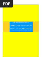 Vocabulário bilingue nheengatu-português, português-nheengatu