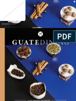 Colaboración en la revista Guatedining - Edición 28 - Diciembre 2015