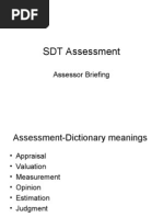 SDT Assessment