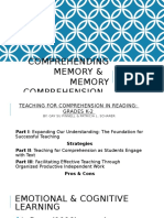 Theory and Practice Project Comprehension Presentation