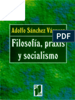 Filosofia Praxis y Socialismo PDF