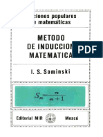 [I. S. Sominskim] Método de Inducción Matemática