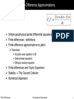 02 Finite Differences