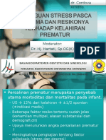 Gangguan Stress Pasca Trauma Dan Resikonya Terhadap Kelahiran