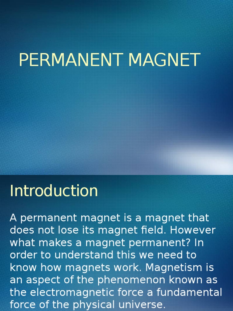 Permanent Manufacturers in India