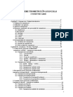 Introducere in Teoria Comunicarii - Curs