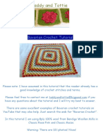 Bavarian Crochet Tutorial PDF