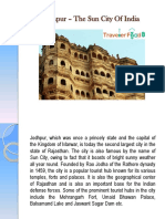 Jodhpur – the Sun City of India