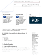 BN-DS-E03 Electrical Design Direct Burial of Cables