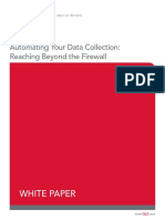 White Paper: Automating Your Data Collection: Reaching Beyond The Firewall