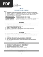 IMT-20 Managerial Economics: Notes