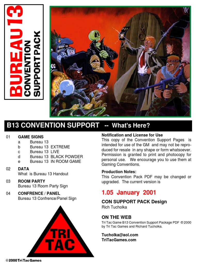 B13 Con Support Pack | PDF