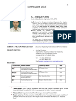 Curriculum Vitae: Dr. Andallib Tariq