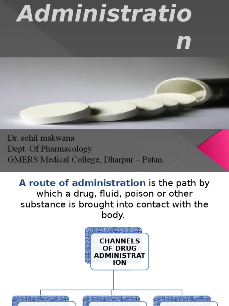 Routes of Drug Administration Overview | PDF | Topical Medication ...