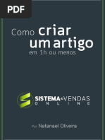 Como Criar Um Artigo