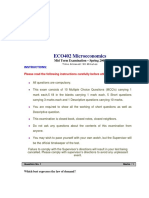 Microeconomics - ECO402 Spring 2006 Mid Term Paper