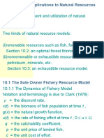 Chapter 10 Applications To Natural Resources: Objective