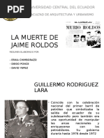 Exposición Muerte de Jaime Roldós