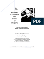 (1) BETTELHEIM_economic Calculation and Forms of Property 121215