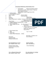 Pengesahan Proposal PKM