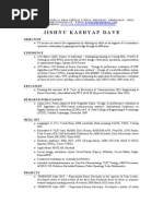 Download Resume Jishnu Dave by jishnukd SN29368811 doc pdf
