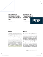 Ruiz Flores, JC. 2012. VIOLENCIAS EN LA PERIFERIA DE SANTIAGO. LA POBLACIÓN JOSE MARIA CARO