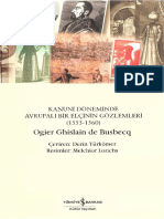 Ogier Ghislain de Busbecq-Türk Mektupları PDF