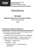  Máquinas de Corrente Contínua